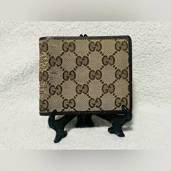 Gucci Canvas Monogram Bifold Wallet - Picture 5 of 12
